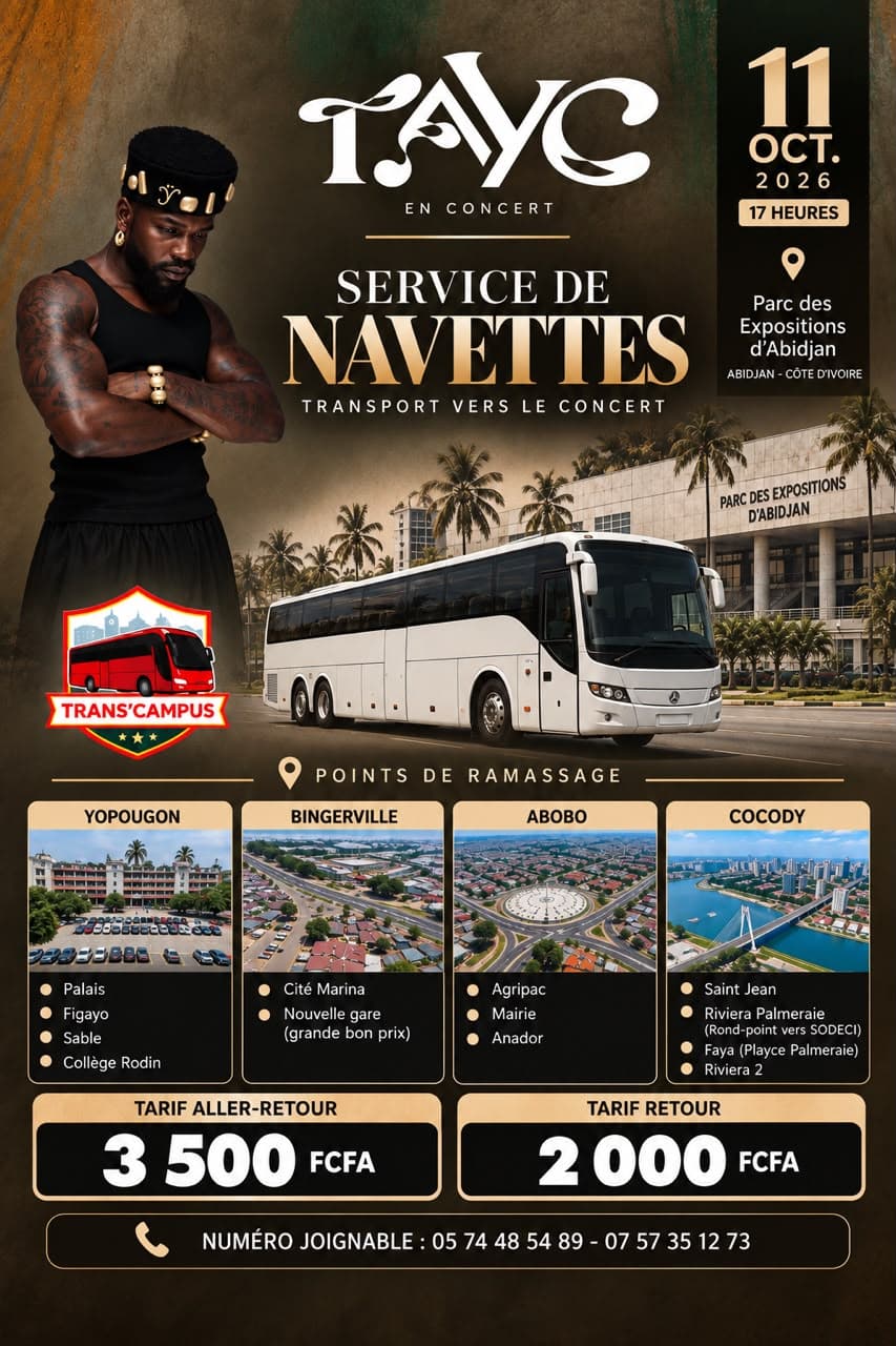Affiche — Tayc en concert